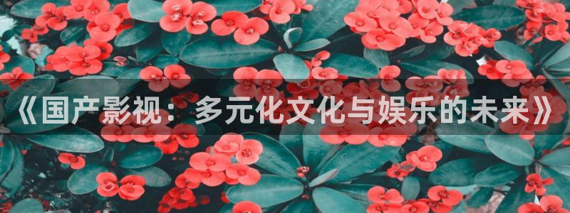 青丝影院热门电视剧有哪些：《国产影视：多元化文化与娱乐的未来》